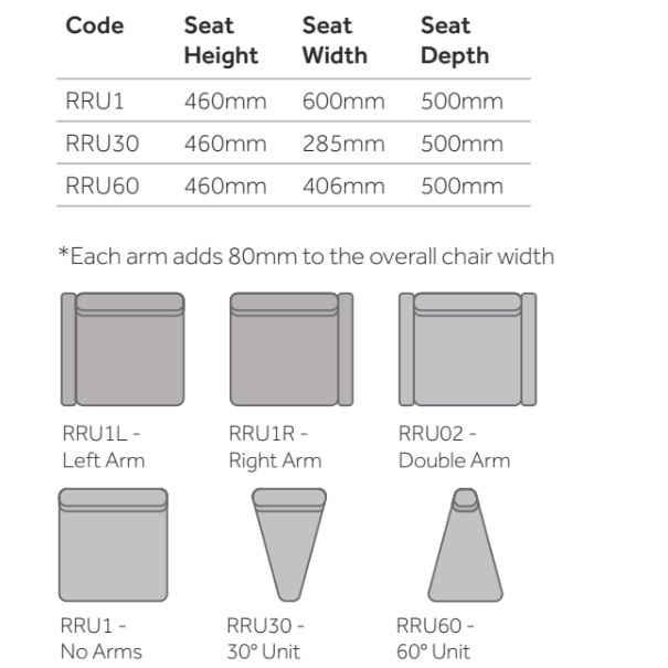 Talbot Reception Area Chairs Set  / Business Reception Furniture - See Options