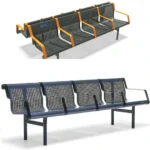 Toro Outdoor Public Area Seating - Back to Back Option