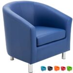 Office Tub Chairs in Blue, Green, Red, Orange, Black