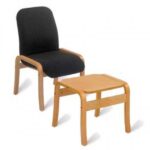 Adv 408-4115 Wooden Waiting Room Seating & Coffee Table