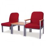 Extra Heavy Duty Low Easy Waiting Room Seating with Coffee Table