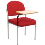 MZ Stackable Multipurpose Heavy Duty Waiting Room Chairs with Writing Tablet