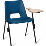 Lecture Writing Tablet Chairs - Blue
