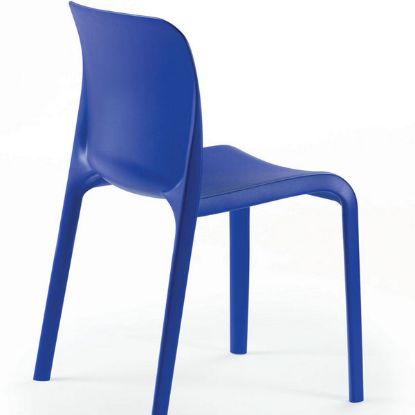 Poppy Stackable Plastic Chairs - 12 Vibrant Colours