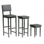 Adv D11-13 Upholstered Square Stools
