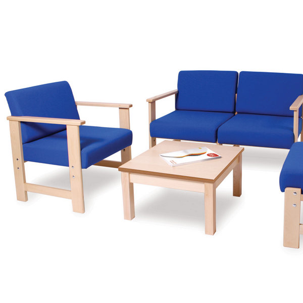 Easy Adv 450W Wooden Waiting Room Seating - See Set Options