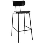 Barbican Black Breakout Area High Stools