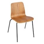 Copenhagen Student Housing Chairs – Black Frame / Lacquered Ash or Black Seat