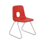 E Series Skid Base School Student Chairs - Floor Protecting Frame
