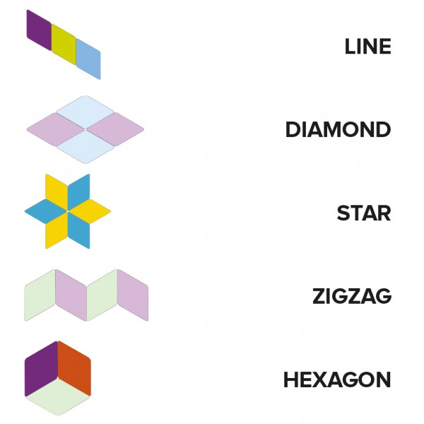 MT Equation Jewel Modular Tables - Hardwearing PU Edge