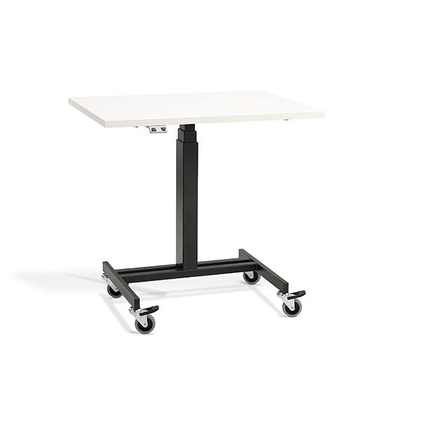 LA FLEX 4 Wheel Height Adjustable Standup Table - See Colours
