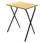 Adv Folding X Frame Exam Desks for Schools