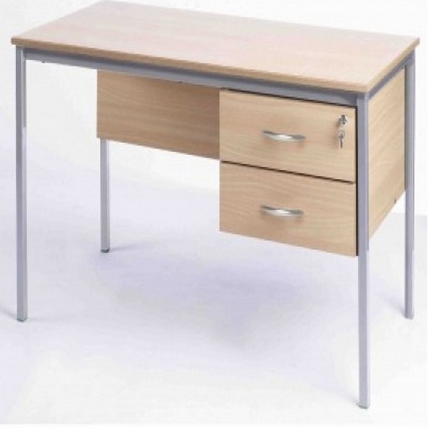 FW Low Cost Teachers Desks | Drawers & Modesty Panel