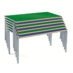 Popular CB Whiteboard Classroom Tables - Low Cost MDF edge