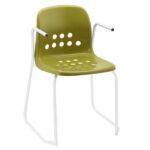 Ergonomic Visitor Armchairs - Green