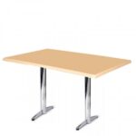 Lincoln Rectangular Office Breakout Table with MFC Top