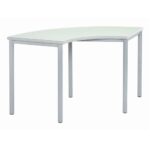 Contemporary Low Cost Modular Meeting Room Tables - Arc Shape Top