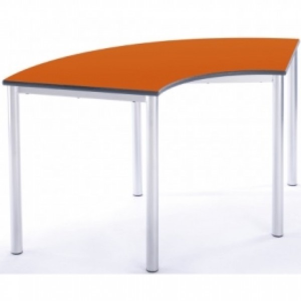 MT Contemporary Student & Meeting Room Tables - PU Edge - Curve