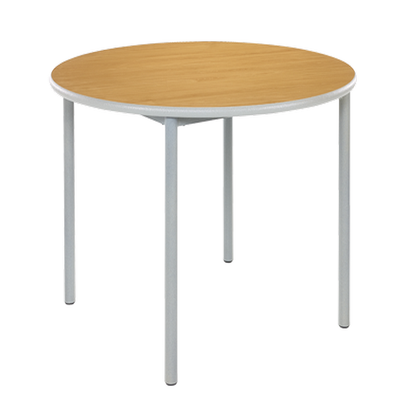 MT Contemporary Student & Meeting Room Tables - PU Edge - Beech Round