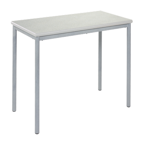 MT Contemporary Student & Meeting Room Tables - PU Edge - Grey Spackle Rectangle