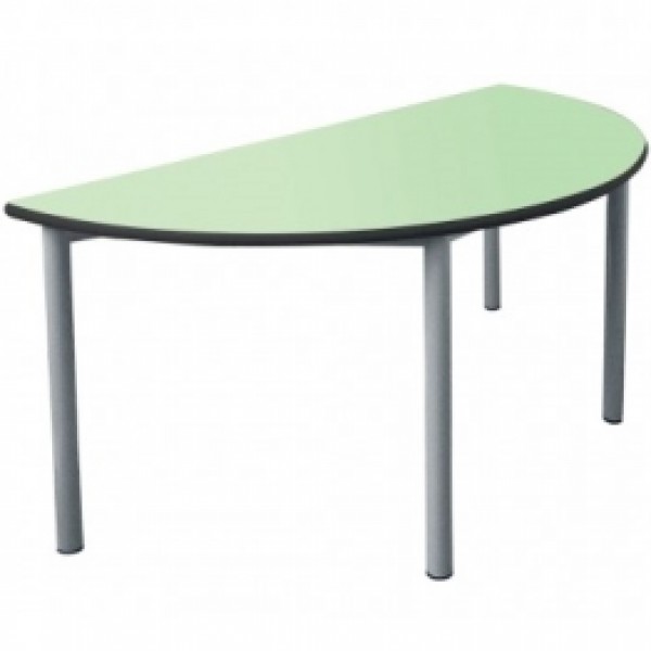 MT Contemporary Student & Meeting Room Tables - PU Edge - Semi Circle