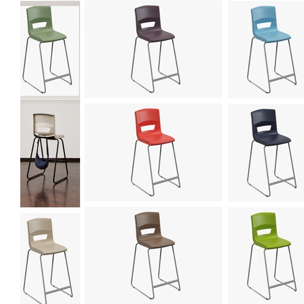 Postura Plus High Chairs - Fast Delivery