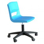 Postura Office Task Chairs - Blue