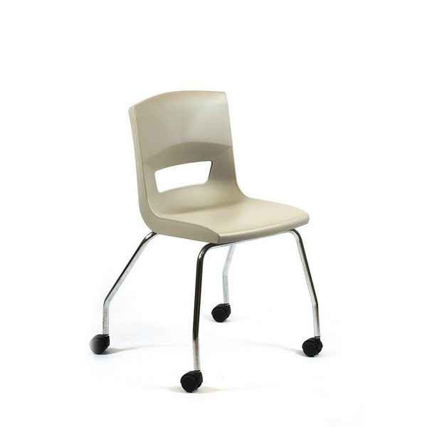 Postura+ 4 Leg On Castors - Ash Grey