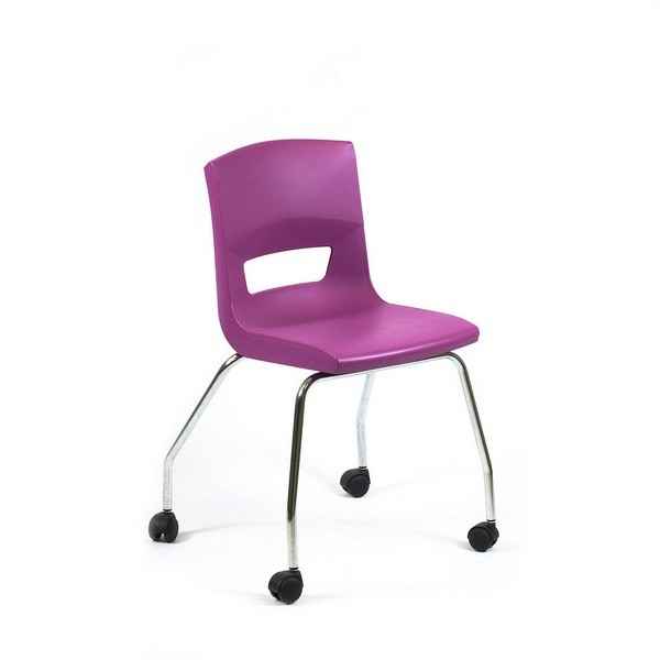 Postura+ 4 Leg On Castors - Grape Crush