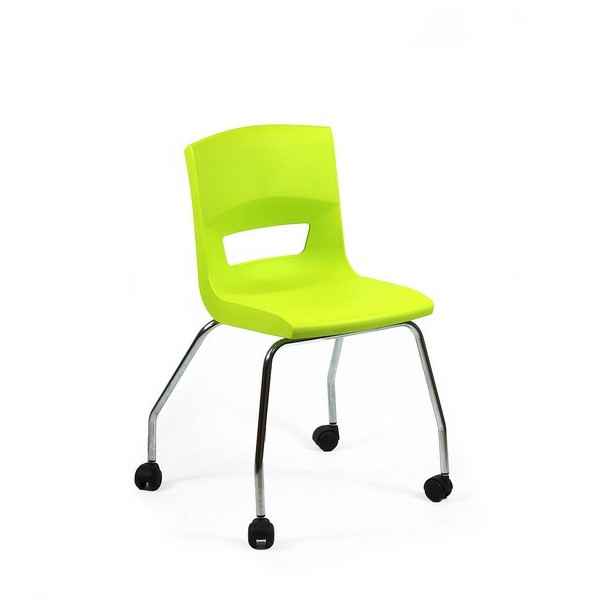 Postura+ 4 Leg On Castors - Lime Zest