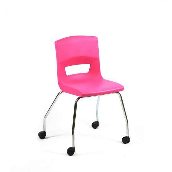 Postura+ 4 Leg On Castors - Pink Candy