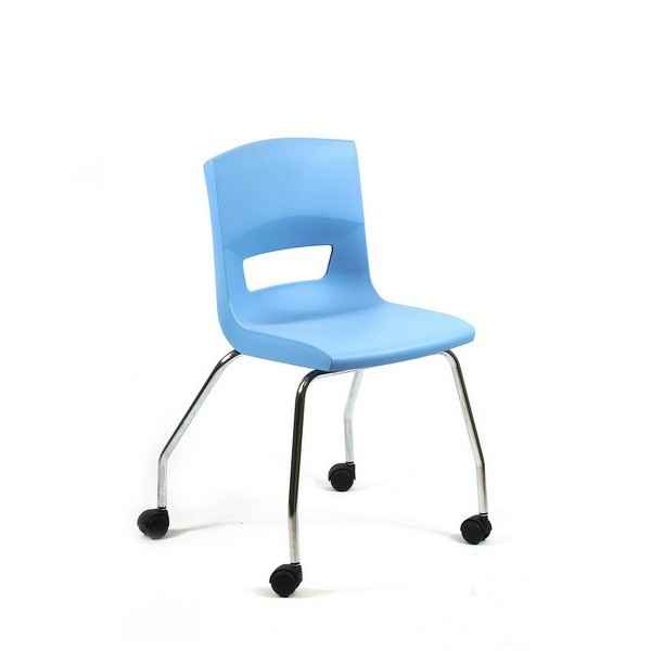 Postura+ 4 Leg On Castors - Powder Blue