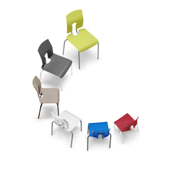 SE Ergonomic Linking Hall Chairs - Colours