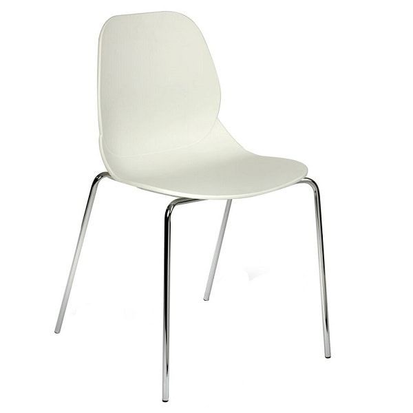 Shoreditch 4-Leg Chairs - White