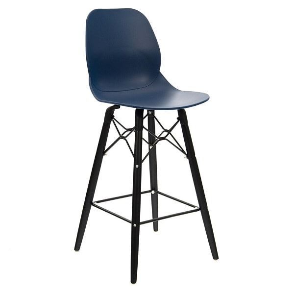 Shoreditch High Stools - Navy