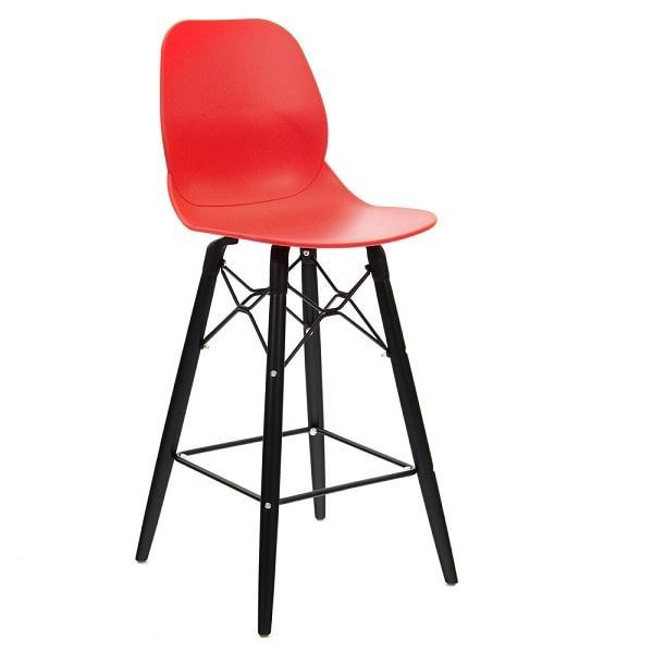 Shoreditch High Stools - Red