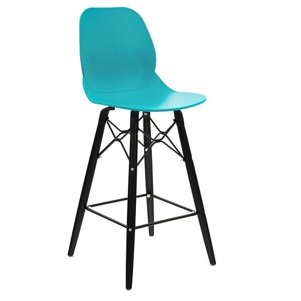 Shoreditch High Stools - Turquoise