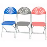 Z-Lite Fan Back Low Cost Folding Chairs