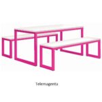Standard Canteen Dining Table And Bench Set