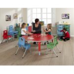 Start Right Height Adjustable School Nursery Tables