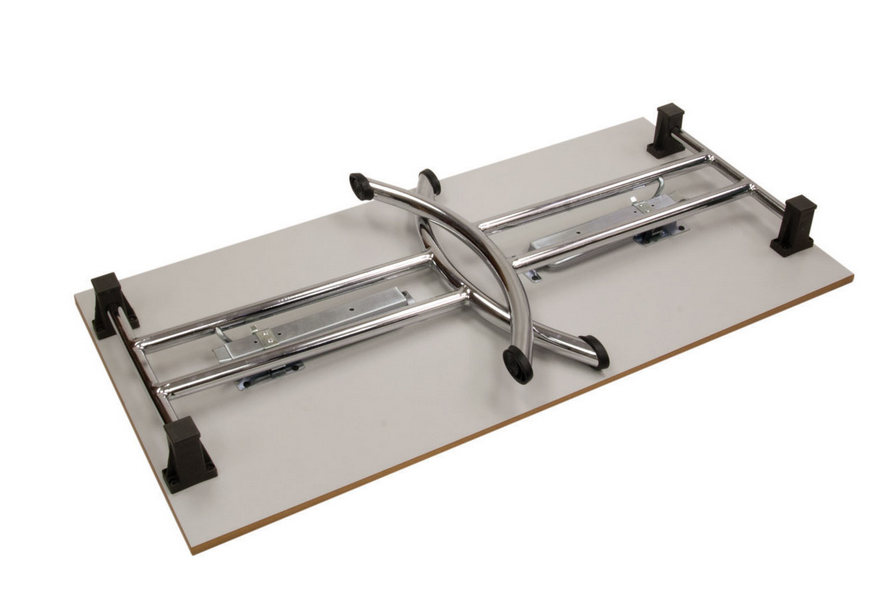 The Adv Folding Chrome Tables - Oblong