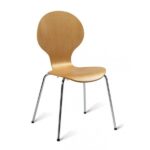 Mile Waiting Room Chairs - Wenge / Natural