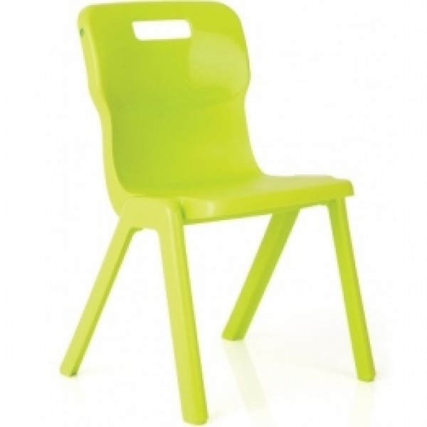 Titan One Piece Classroom Chairs Size 5 & 6 - Lime