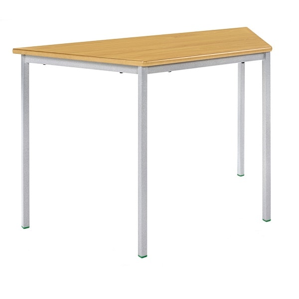 MT Fully Welded Student Tables - Trapezoidal Table Top