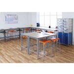 Chemistry Lab Tables with Chemical Resistant Trespa Top - PU Edge