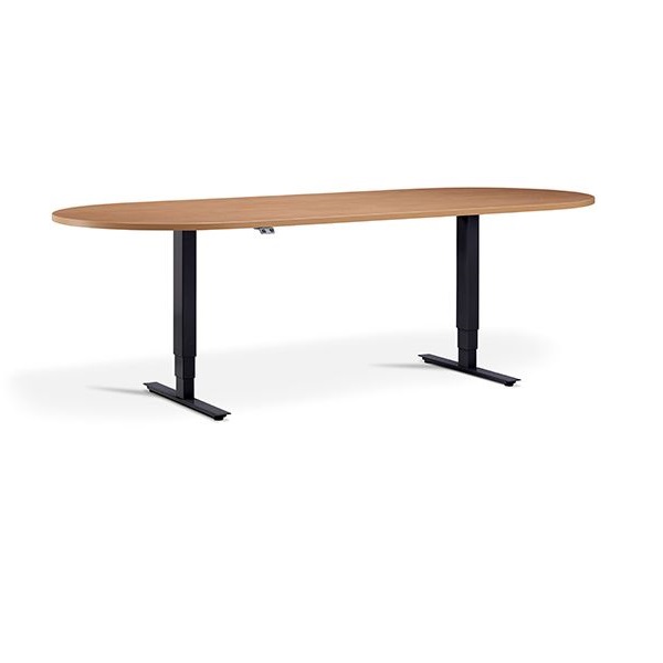 D-End Height Adjustable Board Room Table