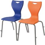 EN12 Size 6 Adult Hall Chairs - Vibrant Colours