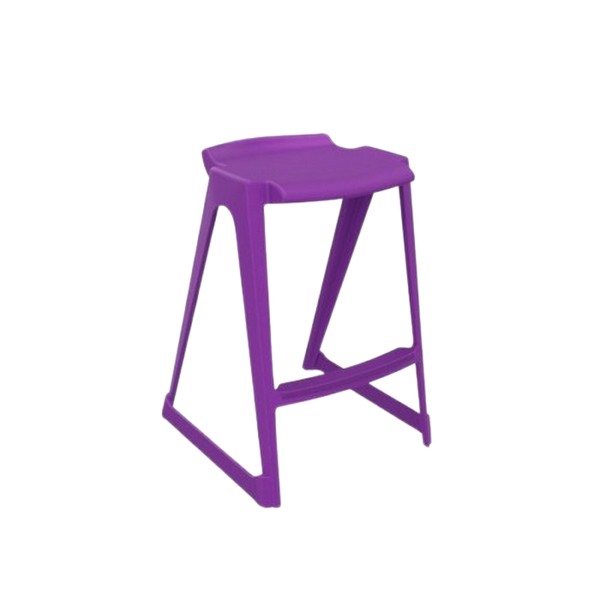 EN One Stool - Velvet Purple
