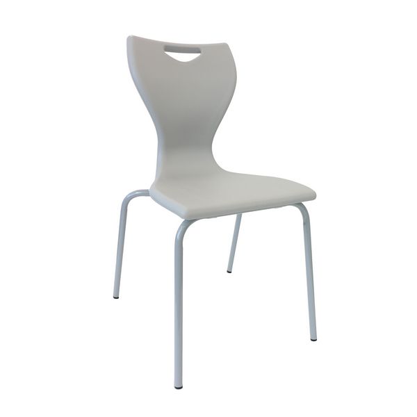 EN10 - Classic 4 Leg Classroom Chairs - Grey