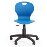 EVO School ICT Height Adjustable Swivel Chairs - Blue